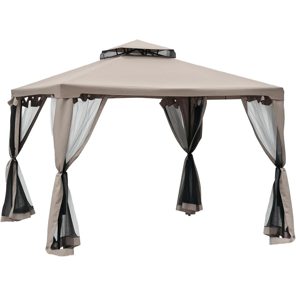 Outdoor Furniture Gazebo - 9,6' x 9,6' Verandalı Kamelya, 2