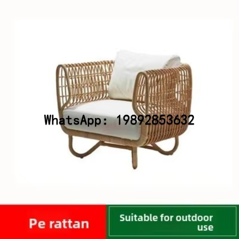 Outdoor Furniture Xl - XL Dış Mekan Hasır Sandalye Basit