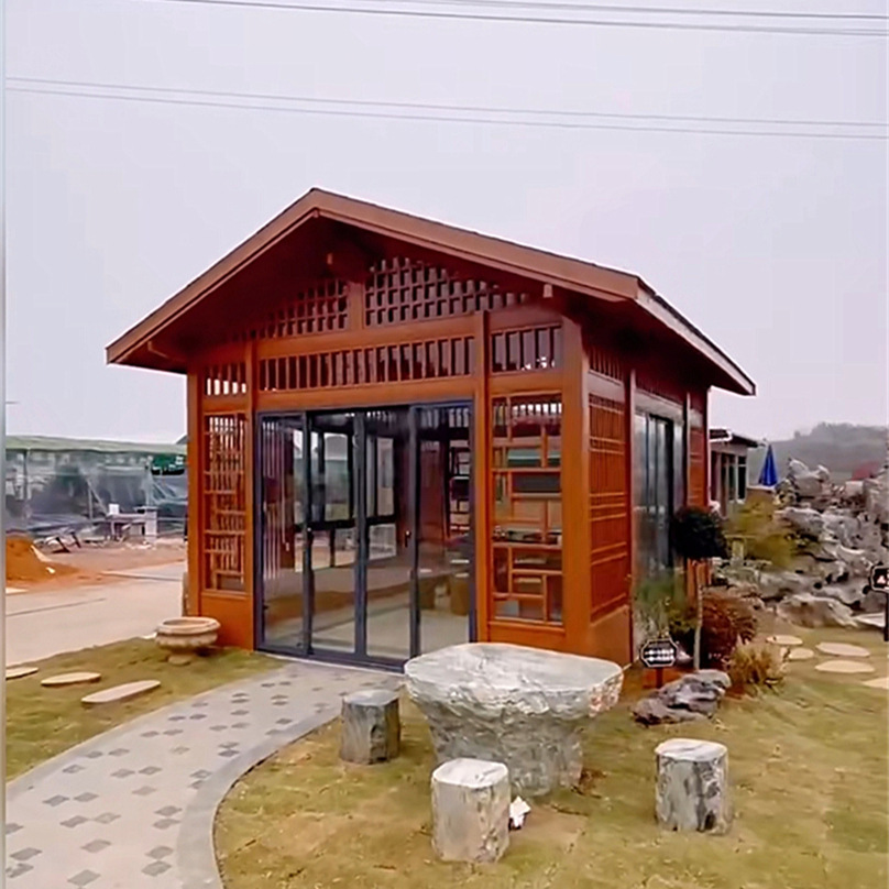 Dış mekan antika bahçe villası - Outdoor Furniture Wooden incelemesi ve fiyatı