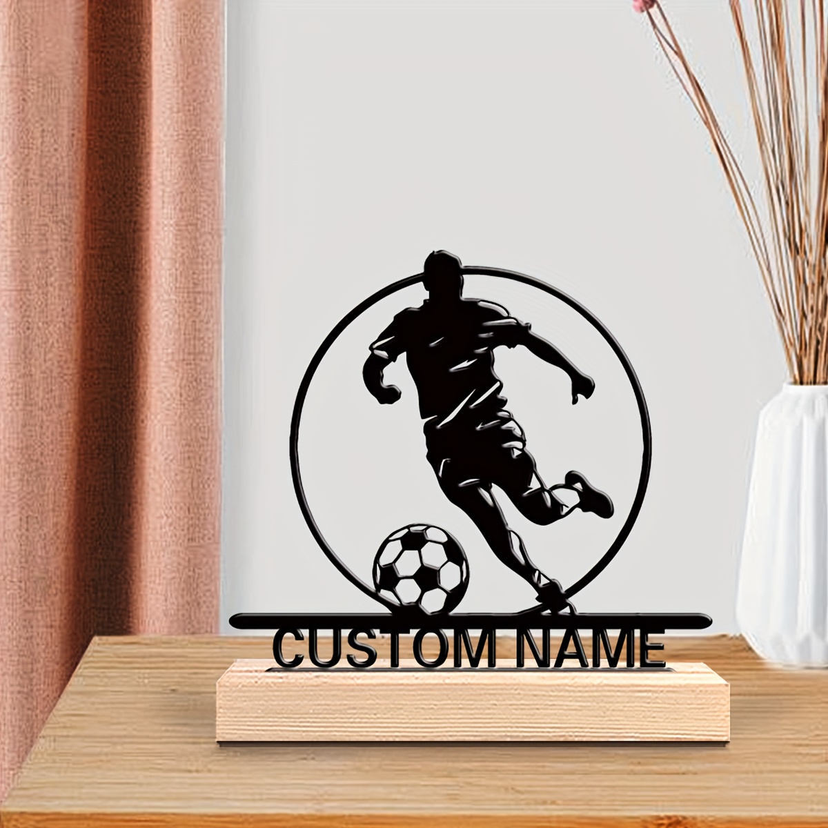 İsme Özel Metal Futbolcu Heyke - Outdoor Furniture Wooden incelemesi ve fiyatı