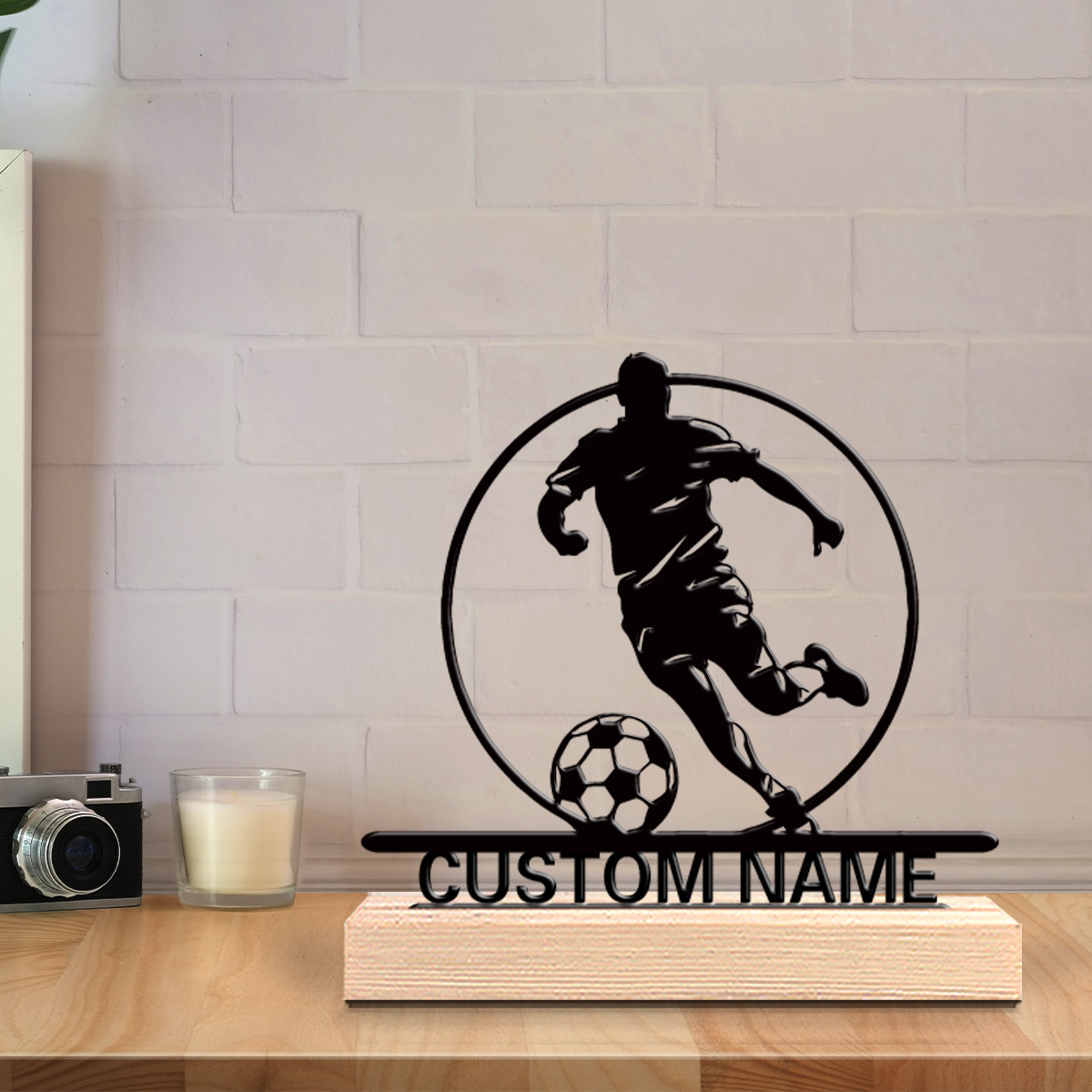 İsme Özel Metal Futbolcu Heyke - Outdoor Furniture Wooden incelemesi ve fiyatı