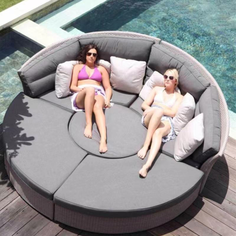 Dış Mekan Rattan Yuvarlak Dayb - Outdoor Daybed Sofa incelemesi ve fiyatı