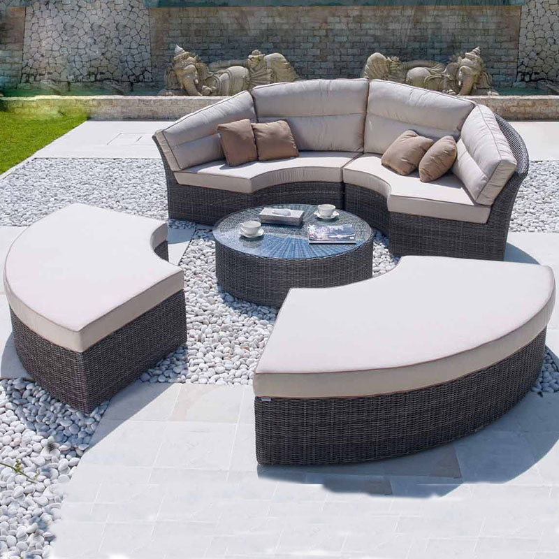 Dış Mekan Rattan Yuvarlak Dayb - Outdoor Daybed Sofa incelemesi ve fiyatı