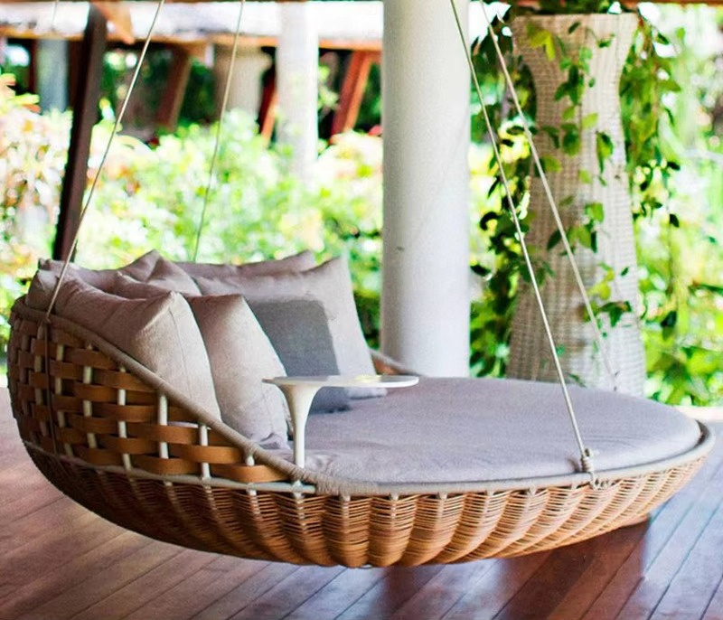 Dış Mekan Asma Yuvarlak Hasır  - Outdoor Daybed Sofa incelemesi ve fiyatı