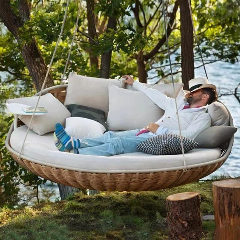 Dış Mekan Asma Yuvarlak Hasır  - Outdoor Daybed Sofa incelemesi ve fiyatı